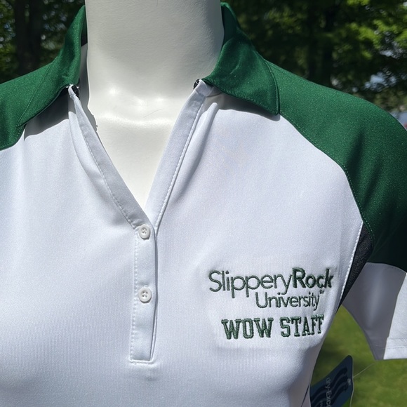 NWT Slippery Rock U Holloway polo M - Picture 2 of 4